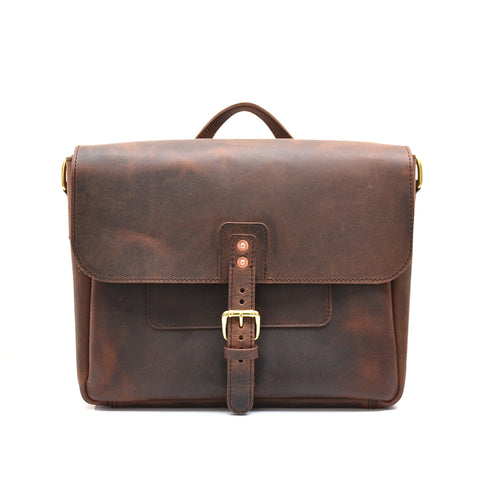 Postal Messenger Bag - Vintage Leather U.S. Mail Bag – Marlondo Leather Co.