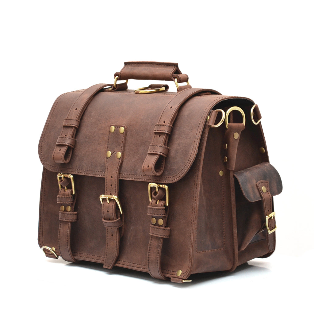 Businessman's Briefcase - Mens Leather Laptop Messenger Bag – Marlondo  Leather Co.