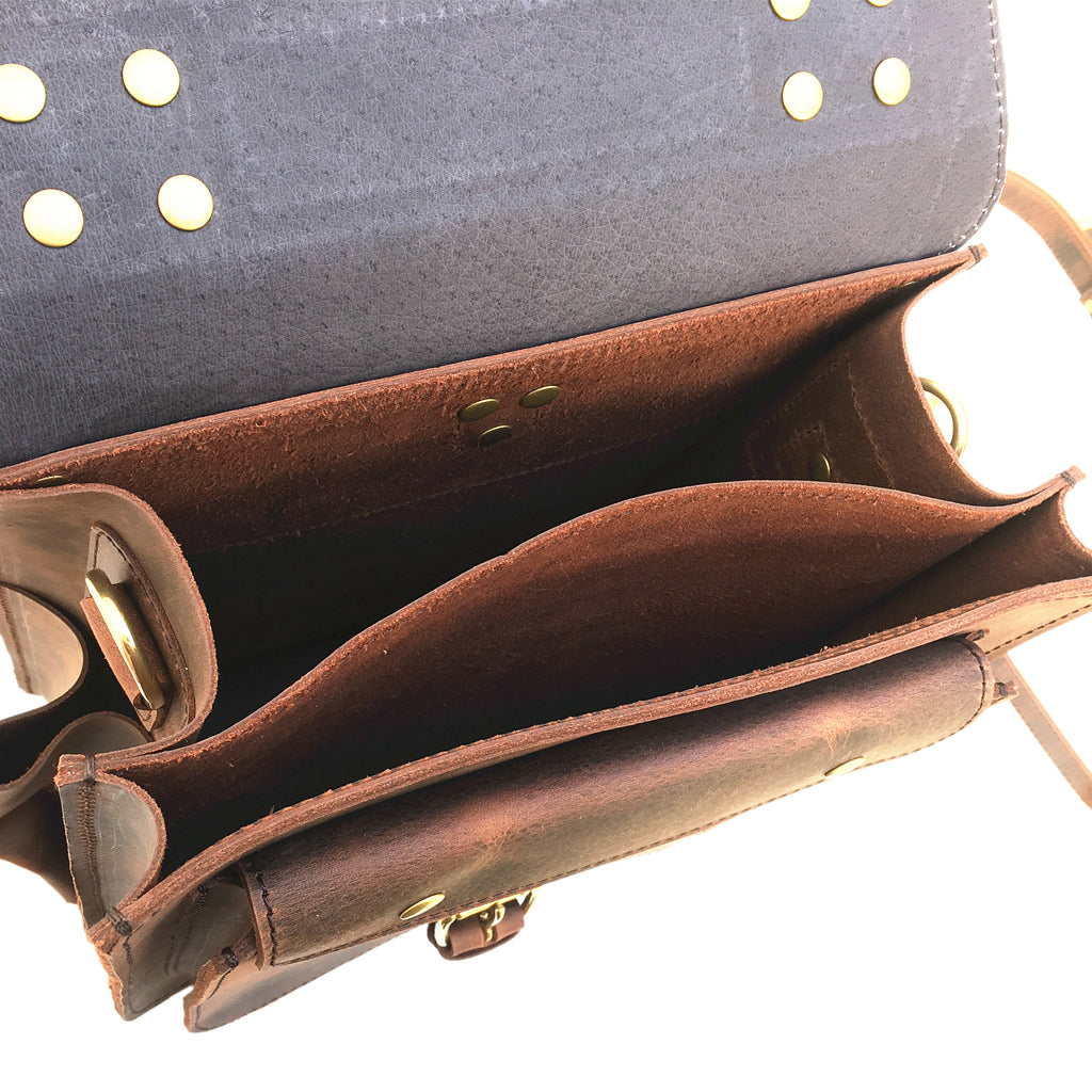 Adventure Series Explorer Canvas & Leather Briefcase – Marlondo Leather Co.