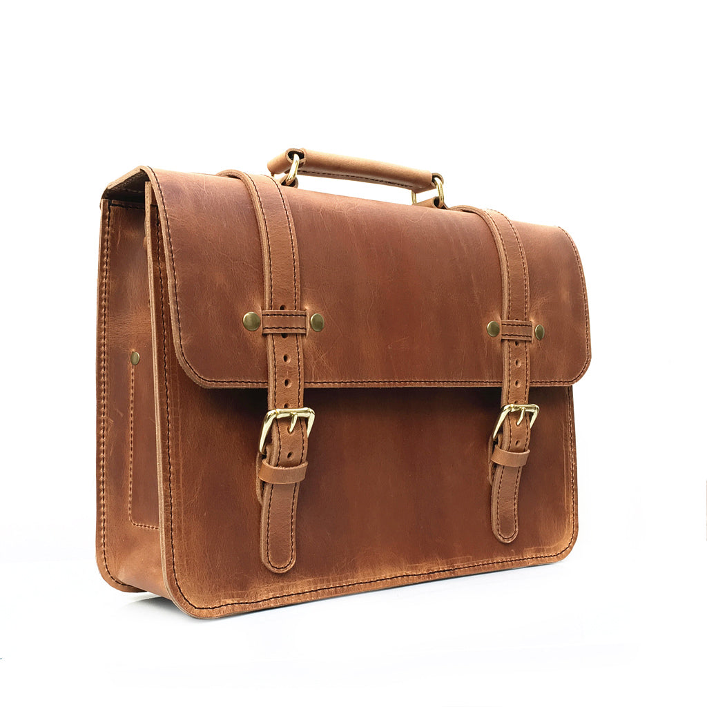 MROYALE™ Men's Briefcase Leather Messenger 14 Laptop Crossbody Bag -  EliteDealsOutlet
